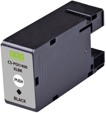 Картридж струйный Cactus CS-PGI1400XLBK