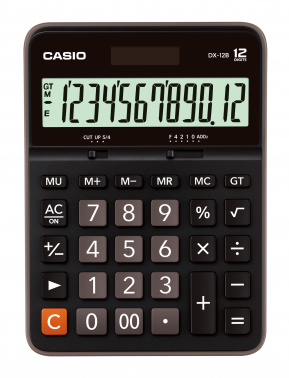 Калькулятор настольный Casio DX-12B-W-EC