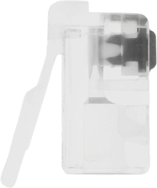 Коннектор Lanmaster (TWT-PL12-6P4C/100) UTP кат.3 RJ12 прозрачный (упак.:100шт)