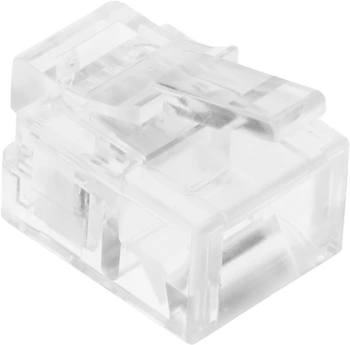 Коннектор Lanmaster (TWT-PL12-6P4C/100) UTP кат.3 RJ12 прозрачный (упак.:100шт)