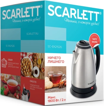 Чайник электрический Scarlett SC-EK21S26