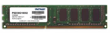 Память DDR3 8Gb 1600MHz Patriot  PSD38G16002