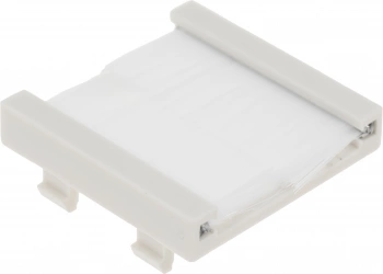 Щеточный ввод Lanmaster LAN-SIP-23BR-WH шир.45мм выс.45мм белый (упак.:1шт)