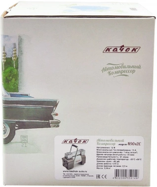 Автомобильный компрессор Качок К90X2C