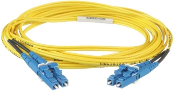 Патч-корд Panduit F92ELLNLNSNM007 2x9/125 OS1/OS2 LC дуплекс-LC дуплекс 7м LSZH желтый