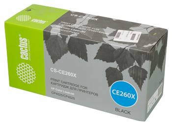 Картридж лазерный Cactus CS-CE260X