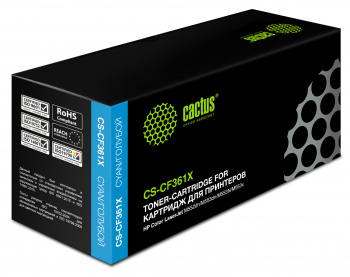 Картридж лазерный Cactus CS-CF361X