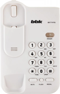 Телефон проводной BBK BKT-74 RU