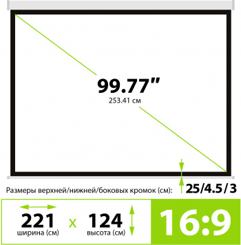 Экран Cactus 100