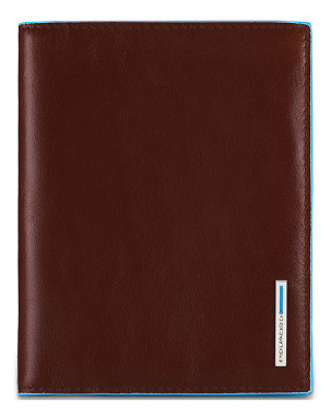 Обложка для паспорта Piquadro Blue Square PP1660B2/MO коричневый натур.кожа