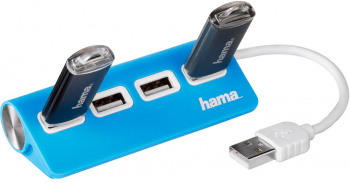 Разветвитель USB 2.0 Hama TopSide