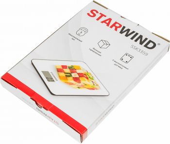 Весы кухонные электронные Starwind SSK3359