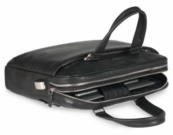 Сумка мужская Piquadro Modus CA3339MO/N с отделением для ноутбука черная натур.кожа