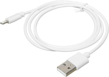 Кабель Buro BHP LIGHTNING 0.8 USB (m)-Lightning (m) 0.8м белый