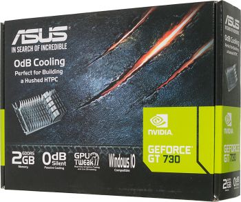 Видеокарта Asus PCI-E GT730-SL-2GD5-BRK NVIDIA  GeForce GT 730