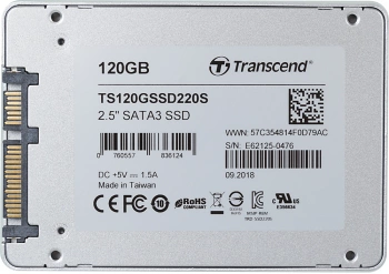 Накопитель SSD Transcend SATA-III 120GB TS120GSSD220S