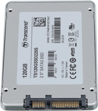 Накопитель SSD Transcend SATA-III 120GB TS120GSSD220S