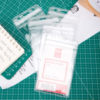 Бейдж для пропуска Deli E5759