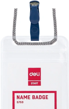 Бейдж для пропуска Deli E5759