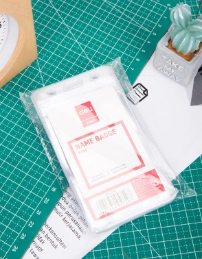 Бейдж для пропуска Deli E5759