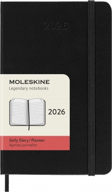 Ежедневник Moleskine CLASSIC Pocket 90x140мм 400стр. черный