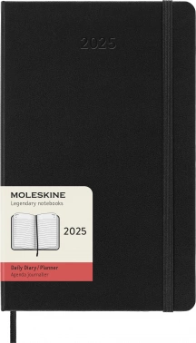 Ежедневник Moleskine CLASSIC Large 130х210мм 400стр. черный