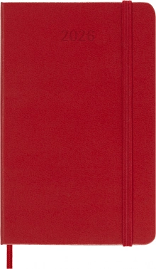 Ежедневник Moleskine CLASSIC Pocket 90x140мм 400стр. красный