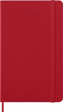 Ежедневник Moleskine CLASSIC Large 130х210мм 400стр. красный