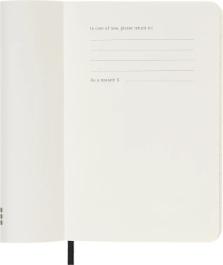 Ежедневник Moleskine CLASSIC SOFT Pocket 90x140мм 400стр. мягкая обложка черный