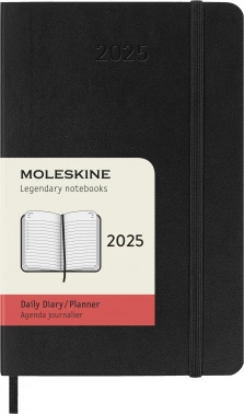 Ежедневник Moleskine CLASSIC SOFT Pocket 90x140мм 400стр. мягкая обложка черный