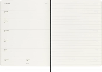 Еженедельник Moleskine CLASSIC SOFT WKNT