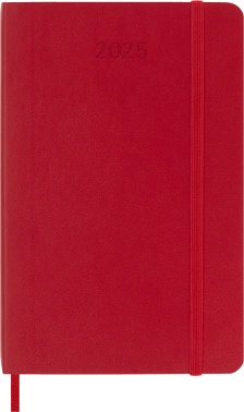 Ежедневник Moleskine CLASSIC SOFT Pocket 90x140мм 400стр. мягкая обложка красный