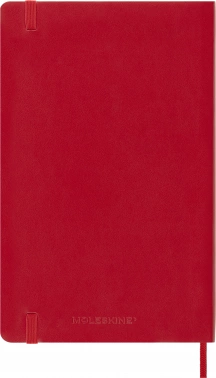 Ежедневник Moleskine CLASSIC SOFT Large 130х210мм 400стр. мягкая обложка красный