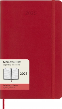 Ежедневник Moleskine CLASSIC SOFT Large 130х210мм 400стр. мягкая обложка красный