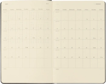 Еженедельник Moleskine ACADEMIC WKNT