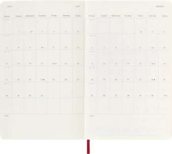 Еженедельник Moleskine ACADEMIC SOFT WKNT