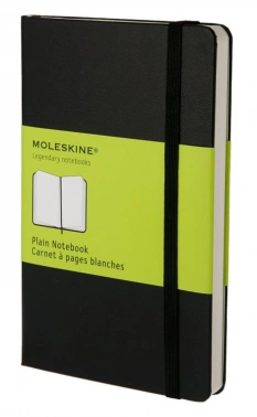 Блокнот Moleskine CLASSIC QP012 Pocket 90x140мм 192стр. нелинованный твердая обложка черный