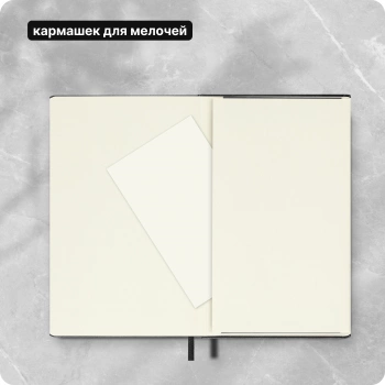 Блокнот Moleskine CLASSIC MM712 Pocket 90x140мм 192стр. клетка твердая обложка черный