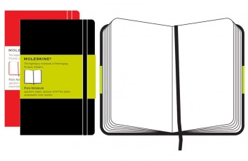 Блокнот Moleskine CLASSIC QP012R Pocket 90x140мм 192стр. нелинованный твердая обложка красный