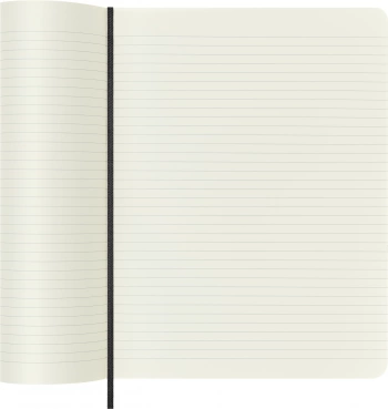 Блокнот Moleskine CLASSIC SOFT QP621 XLarge 190х250мм 192стр. линейка мягкая обложка черный