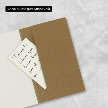 Блокнот Moleskine CAHIER JOURNAL QP413 Pocket 90x140мм обложка картон 64стр. нелинованный бежевый (3шт)