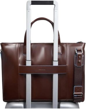 Деловая сумка Piquadro Blue Square CA4021B2/MO с отделением для ноутбука 15.6