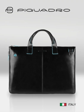 Деловая сумка Piquadro Blue Square CA4021B2/N с отделением для ноутбука 15.6