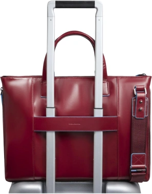 Деловая сумка Piquadro Blue Square CA4021B2/R с отделением для ноутбука 15.6