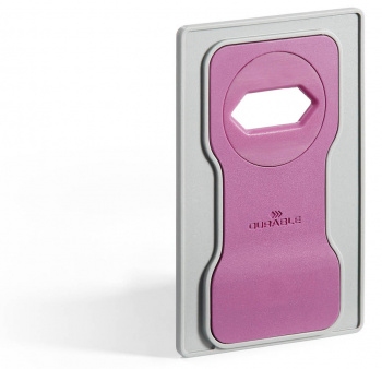Подставка Durable 7735-08 Varicolor для мобильного телефона 84x134x4.5мм розовый