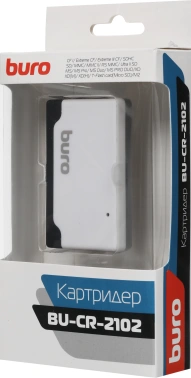 Устройство чтения карт памяти USB2.0 Buro BU-CR-2102