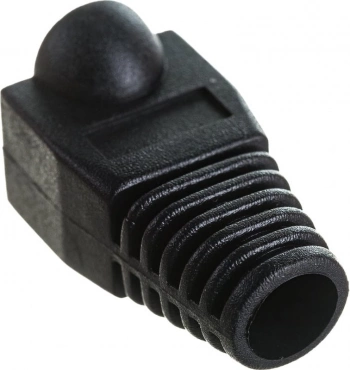 Колпачок Lanmaster (TWT-BO-6.0-BK/100) черный (упак.:100шт)