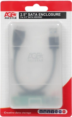 Внешний корпус для HDD/SSD AgeStar 3UBCP3