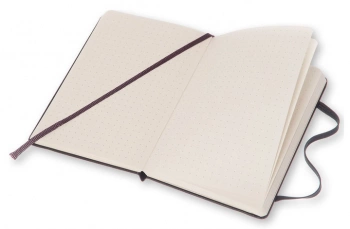 Блокнот Moleskine CLASSIC QP066 Large 130х210мм 240стр. пунктир твердая обложка черный