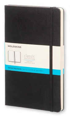 Блокнот Moleskine CLASSIC QP066 Large 130х210мм 240стр. пунктир твердая обложка черный